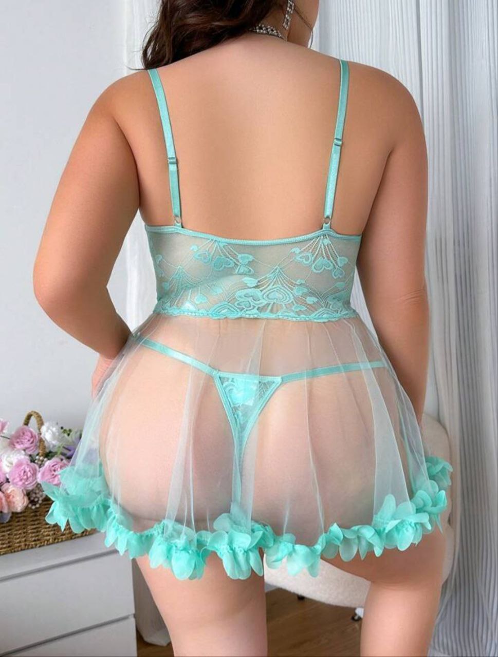 nuisette big size so sexy 💖